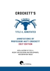 Crockett's Texas Finance Code, Title 4, Annotated Cover Image