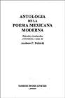 Antología de la Poesía Mexicana Moderna: Selección, Introducción, Comentarios Y Notas (Textos B #20) By Andrew P. Debicki (Editor) Cover Image