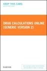 Drug Calculations Online (Generic Version 2) - Access Card By Mosby Cover Image