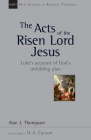 The Acts of the Risen Lord Jesus: Luke's Account of God's Unfolding Plan Volume 27 (New Studies in Biblical Theology #27) By Alan J. Thompson, D. A. Carson (Editor) Cover Image