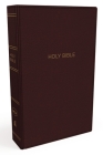 NKJV, Thinline Bible, Standard Print, Imitation Leather, Burgundy, Red Letter Edition By Thomas Nelson Cover Image