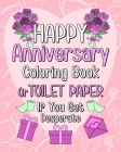 Happy Anniversary Coloring Book Cover Image