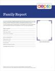 Aeps(r)-3 Family Report By Diane Bricker, Carmen Dionne, Jennifer Grisham Cover Image
