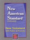 New Testament with Psalms and Proverbs-NASB-Pocket Size Cover Image