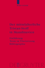 Der mittelalterliche Tristan-Stoff in Skandinavien Cover Image