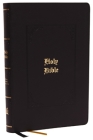 KJV Holy Bible Large Print Center-Column Reference Bible, Black Leathersoft, 53,000 Cross References, Red Letter, Comfort Print: King James Version By Thomas Nelson Cover Image