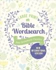 Large Print Bible Wordsearch: New Testament Puzzles (NIV Edition) Cover Image