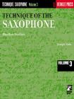 Technique of the Saxophone - Volume 3: Rhythm Studies By Joseph Viola Cover Image