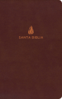 RVR 1960 Biblia Ultrafina, marrón piel fabricada con índice By B&H Español Editorial Staff (Editor) Cover Image