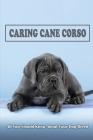Caring Cane Corso: All You Should Know About Your Dog Breed: Diet And Nutrition For Cane Corso Cover Image