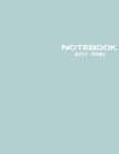 Dot Grid Paper: Dayflower Notebook Journal Style Cover, 120 Dotted Pages 8.5 x 11 Inches Large Paper Softcover 2021 Color Trends Colle Cover Image
