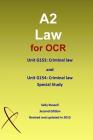 A2 Law for OCR Unit G153: Criminal Law and Unit G154: Criminal Law Special Study Cover Image