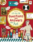 Lift-the-flap Questions and Answers about Art By Katie Daynes, Marie-Eve Tremblay (Illustrator) Cover Image