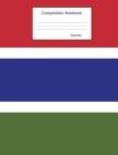 Gambia Composition Notebook: Graph Paper Book to write in for school, take notes, for kids, students, teachers, homeschool, Gambian Flag Cover By Country Flag Journals Cover Image