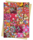 Floral Patchwork Quilt Greeting Card Pack: Pack of 6 (Greeting Cards) By Flame Tree Studio (Created by) Cover Image