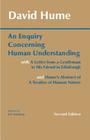 An Enquiry Concerning Human Understanding By David Hume, Eric Steinberg (Editor) Cover Image