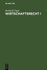 Wirtschaftsrecht I By Bernhard Nagel Cover Image