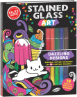 Stained Glass Art: Dazzling Designs (Klutz Activity Book) Cover Image
