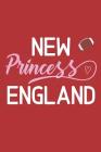 New England Princess: Funny New England Football Gifts for Women By Dp Productions Cover Image