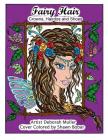 Fairy Hair: Fairy hair, crowns, shoes, houses, hairdos, Coloring Book Cover Image