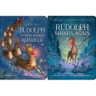 Rudolph the Red-Nosed Reindeer A Christmas Collection: Rudolph the Red-Nosed Reindeer; Rudolph Shines Again (Classic Board Books) By Robert L. May, Antonio Javier Caparo (Illustrator) Cover Image