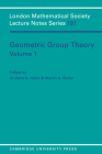 Geometric Group Theory: Volume 1 (London Mathematical Society Lecture Note #181) By Graham A. Niblo (Editor), Martin A. Roller (Editor) Cover Image