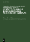 Tabellen Zur Abelschen Integralgleichung By Ferdinand Kümmel (Editor) Cover Image