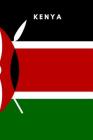 Kenya: Country Flag A5 Notebook to write in with 120 pages By Travel Journal Publishers Cover Image