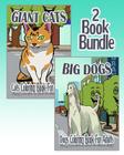 Giant Cats & Big Dogs - Coloring Book For Adults (2 Book Bundle) By Anna Belle Cover Image