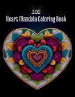 Heart mandala stress relief coloring book By Lee Angella Adams Cover Image