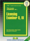 License Examiner II, III: Passbooks Study Guide (Career Examination Series) By National Learning Corporation Cover Image