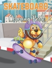 Skateboard Coloring Book: A Skateboard Coloring Pages For Preschoolers, Over 45 Pages to Color, Perfect Skateboarding Coloring Books for boys, g By Beth Harper Press Cover Image