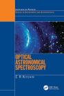 Optical Astronomical Spectroscopy (Astronomy and Astrophysics) Cover Image