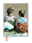 Japanese Dancers Wearing Traditional Kimonos (Foiled Journal) (Flame Tree Notebooks) By Flame Tree Studio (Created by) Cover Image