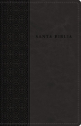 Rvr60 Santa Biblia, Letra Grande, Tamaño Compacto, Leathersoft, Negro, Edición Letra Roja, Con Índice Y Cierre Cover Image