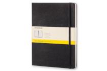 Moleskine Classic Notebook, Extra Large, Squared, Black, Hard Cover (7.5 x 10) Cover Image