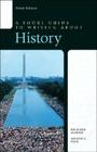 A Short Guide to Writing about History By Richard Marius, Melvin Page Cover Image