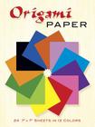 Origami Paper: 24 7 X 7 Sheets in 12 Colors Cover Image