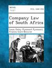 Company Law of South Africa By Louis Oxley Pyemont Pyemont, Francis Gore-Browne Cover Image