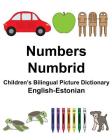 English-Estonian Numbers/Numbrid Children's Bilingual Picture Dictionary Cover Image