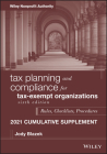 Tax Planning and Compliance for Tax-Exempt Organizations: Rules, Checklists, Procedures, 2021 Supplement By Jody Blazek Cover Image