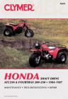 Clymer Honda ATC250 & FourTrax 200-250, 1984-1987: Maintenance, Troubleshooting, Repair Cover Image