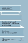Continuing Legal Education: Ambition and Reality Cover Image