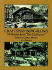 Craftsman Bungalows: 59 Homes from the Craftsman (Dover Architecture) By Gustav Stickley (Editor) Cover Image
