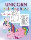 Unicorn Coloring Books for Girls 8 to 12 Years: Magical Rainbow Unicorn Drawing for Coloring By Asmaya Unicorn Press Cover Image