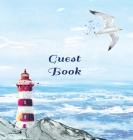 GUEST BOOK FOR VACATION HOME, Visitors Book, Beach House Guest Book, Seaside Retreat Guest Book, Visitor Comments Book.: HARDCOVER: Suitable for Beach By Angelis Publications (Prepared by) Cover Image