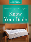 Know Your Bible Large Print Edition By Paul Kent Cover Image