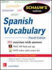 Schaum's Outline of Spanish Vocabulary, 4th Edition (Schaum's Outlines) Cover Image