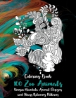 100 Zoo Animals - Coloring Book - Unique Mandala Animal Designs and Stress Relieving Patterns By Paul Afanasjev Cover Image
