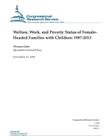 Welfare, Work, and Poverty Status of Female- Headed Families with Children: 1987-2013 By Congressional Research Service Cover Image